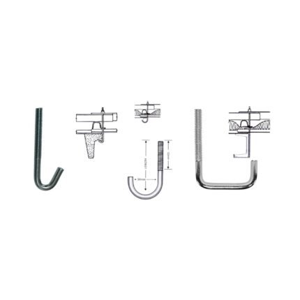 Roofing Pipes, Channels, and Angle Hooks