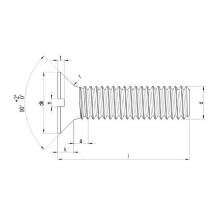 CSK Slot Machine Screws